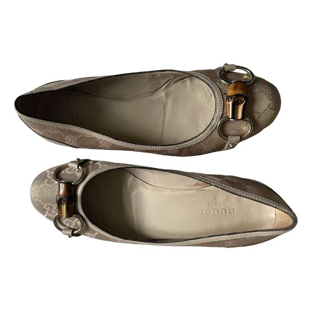 Gucci Cloth ballet flats - image 1