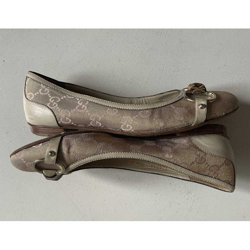 Gucci Cloth ballet flats - image 3