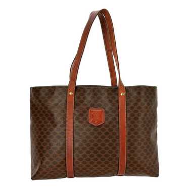 Celine Triomphe leather tote