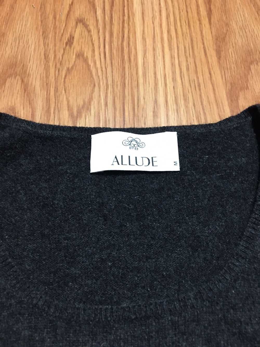 Allude × Luxury Allude Cashmere Grey Vest Sweater… - image 6