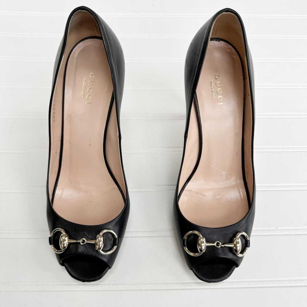 Gucci Leather heels - image 12