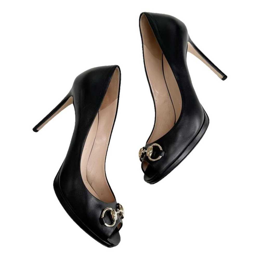 Gucci Leather heels - image 1