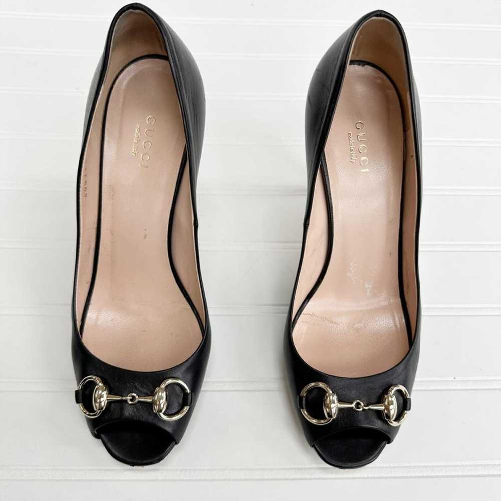 Gucci Leather heels - image 2