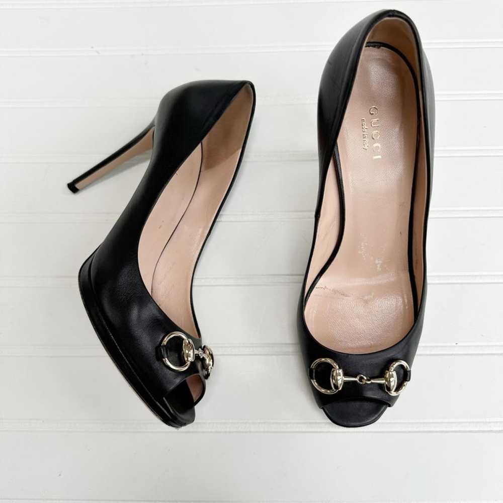 Gucci Leather heels - image 3