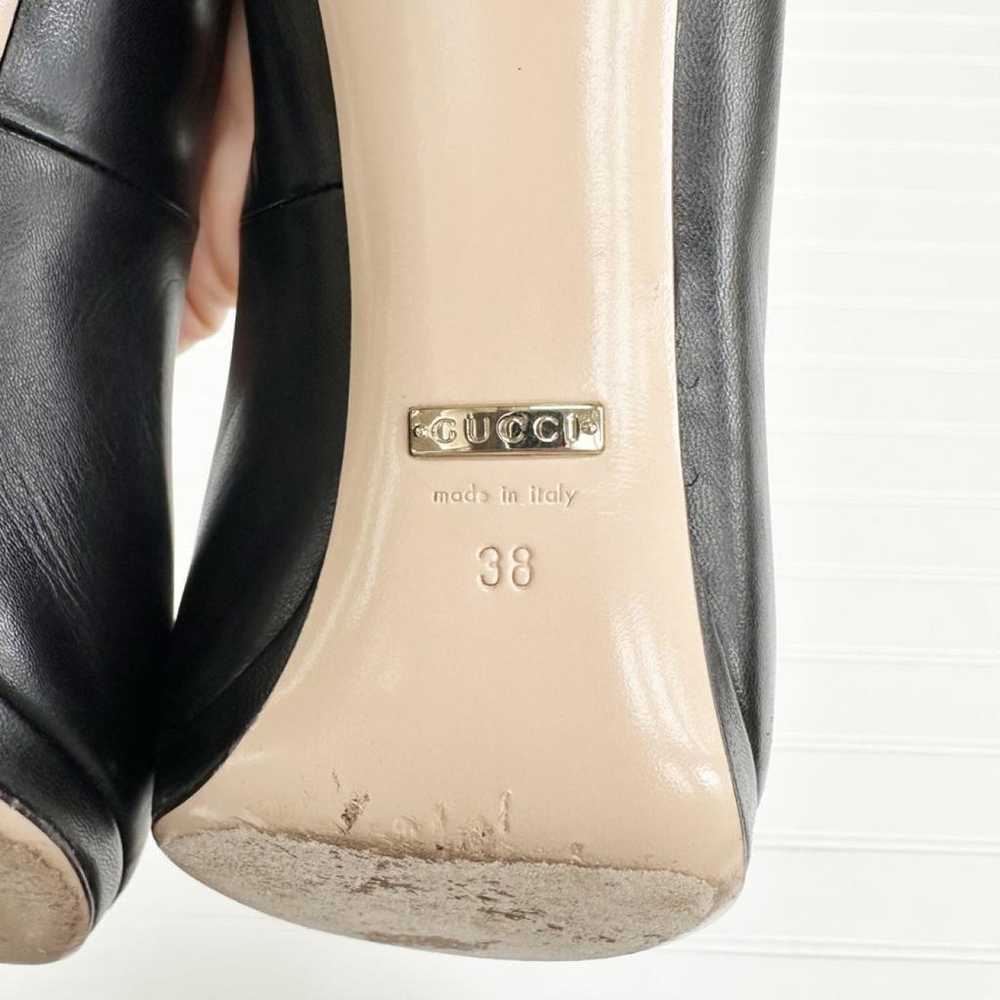 Gucci Leather heels - image 8