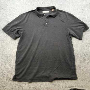 Tommy Bahama Tommy Bahama Polo Adult XL Black Str… - image 1