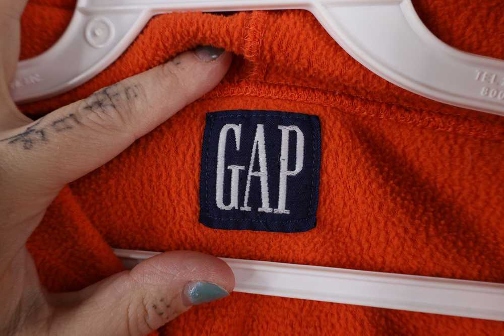 Gap × Vintage Vintage 90s Gap Blank Fleece Hoodie… - image 7