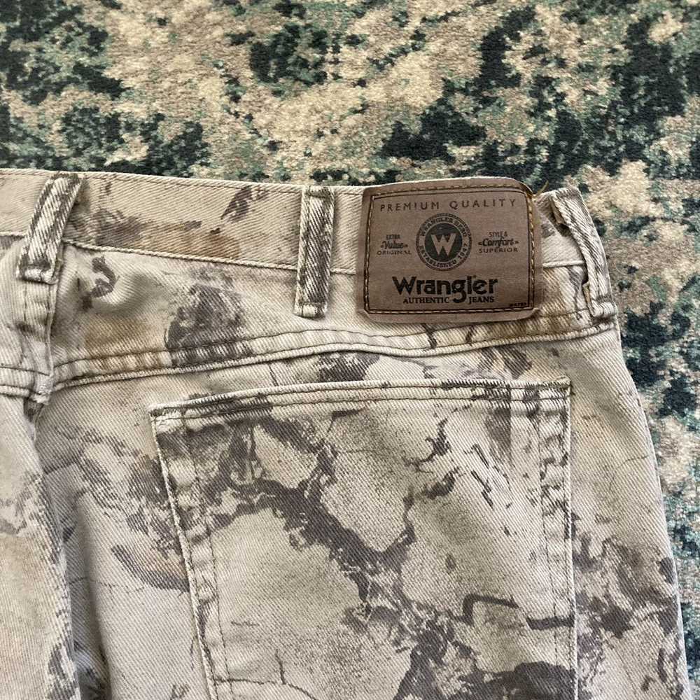 Camo × Vintage × Wrangler Vintage Wrangler Double… - image 6