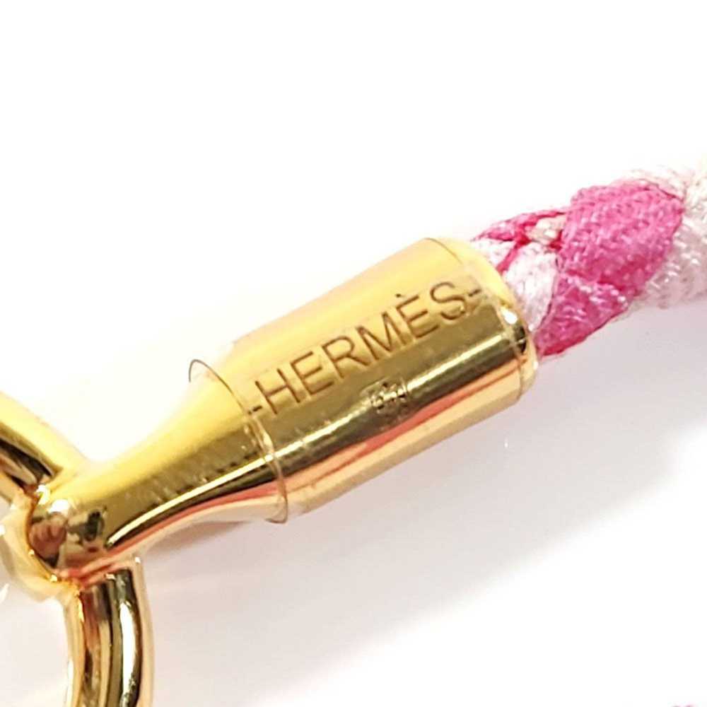 Hermes Hermes Grennan Bracelet Double Tour Silk L… - image 4