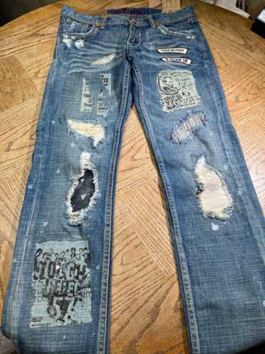 美品　TOUGH jeans mith　32 Y2K　ジーパン　ダメージ s-l1200.jpg