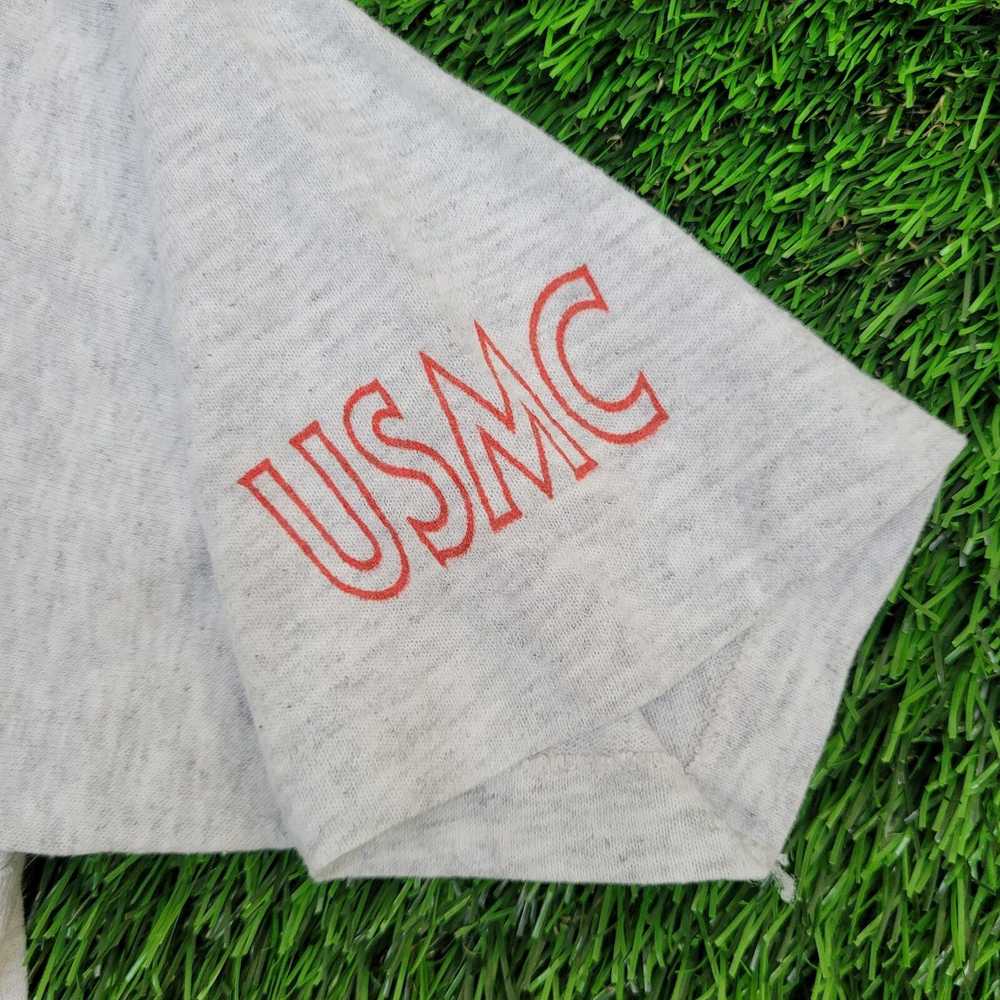 Velva Sheen Vintage 1989 USMC Marine Shirt Small … - image 4