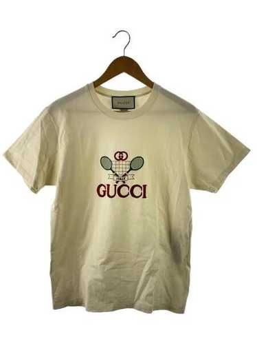 Gucci × Vintage GUCCI Tennis logo embroidery tee
