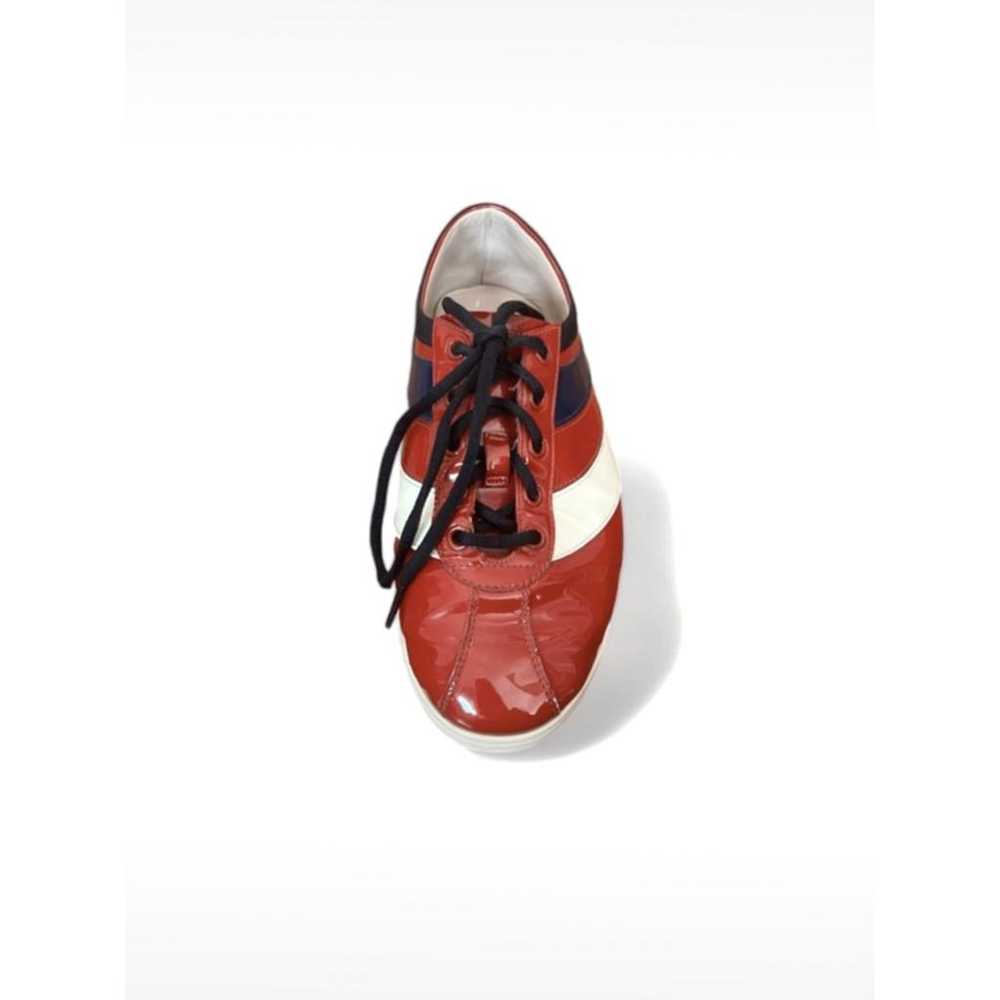 Gucci Falacer patent leather trainers - image 2