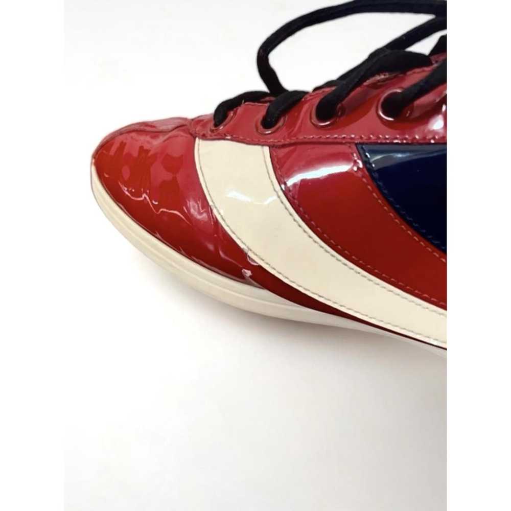 Gucci Falacer patent leather trainers - image 6