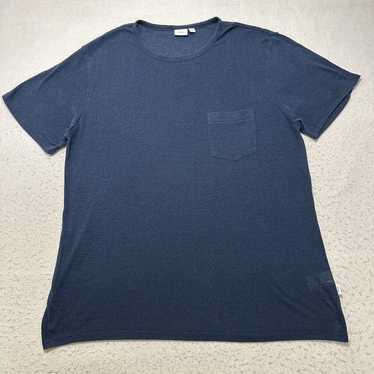 Onia Onia XL Linen Blend Lightweight Pocket T Shir