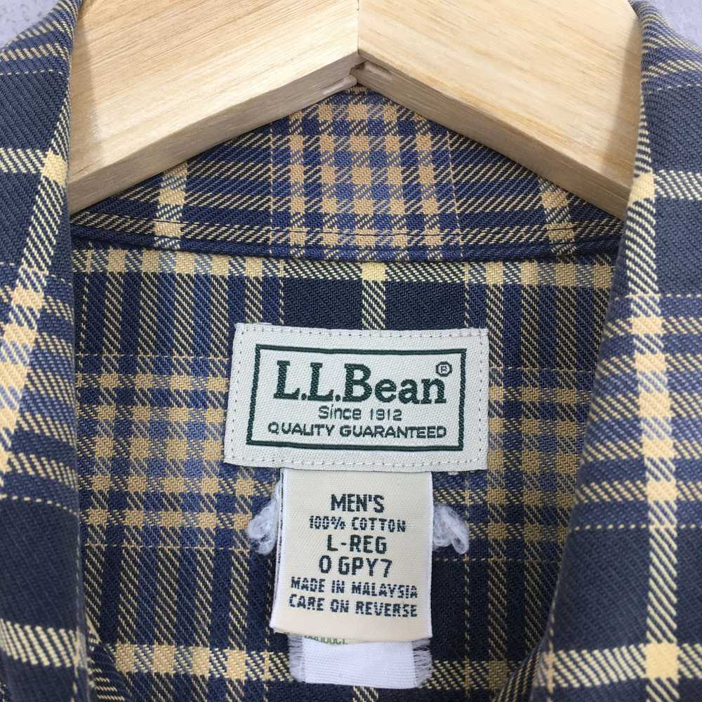 Flannel × L.L. Bean × Oxford Vintage LL Bean Tart… - image 5