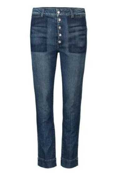 amo denim AMO Audrey with snaps high rise jeans $2