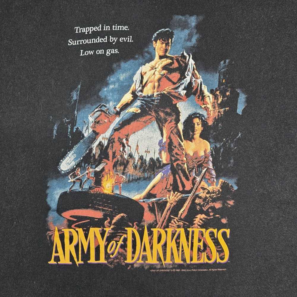 Anvil Vintage Army of Darkness Shirt XL Horror Mo… - image 3