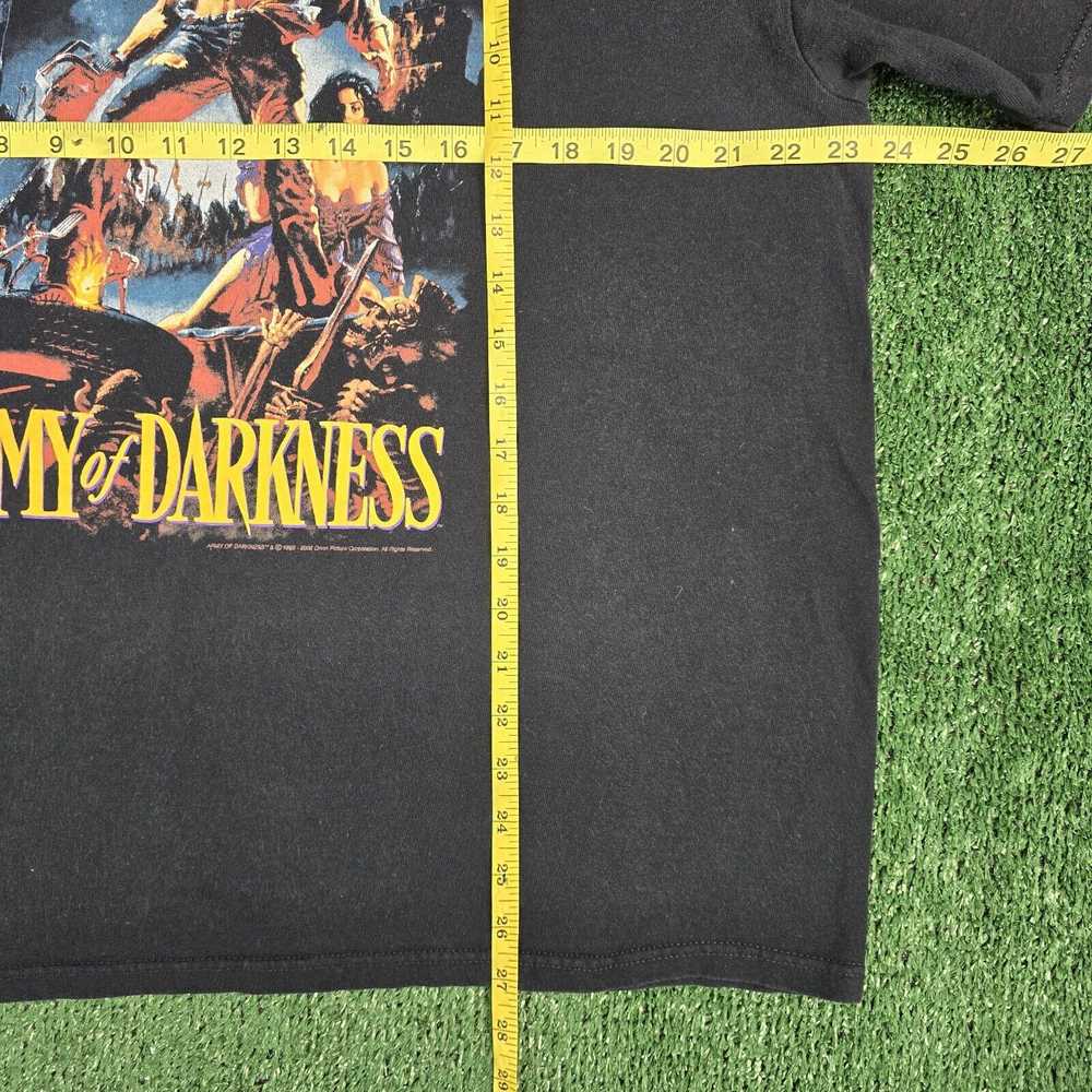 Anvil Vintage Army of Darkness Shirt XL Horror Mo… - image 7