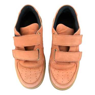 Acne Studios Steffey leather trainers - image 1