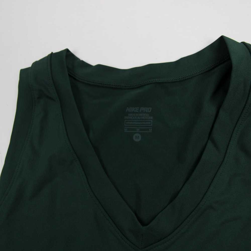 Nike Pro Sleeveless Shirt Women's Green Used - image 4