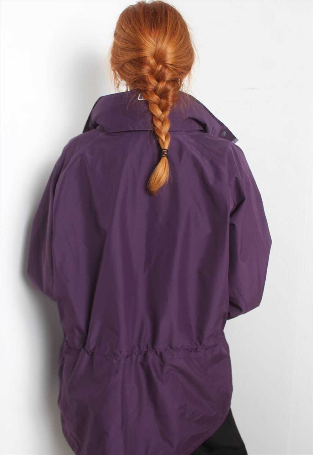 Vintage Berghaus Rain Mac Jacket Purple - image 3