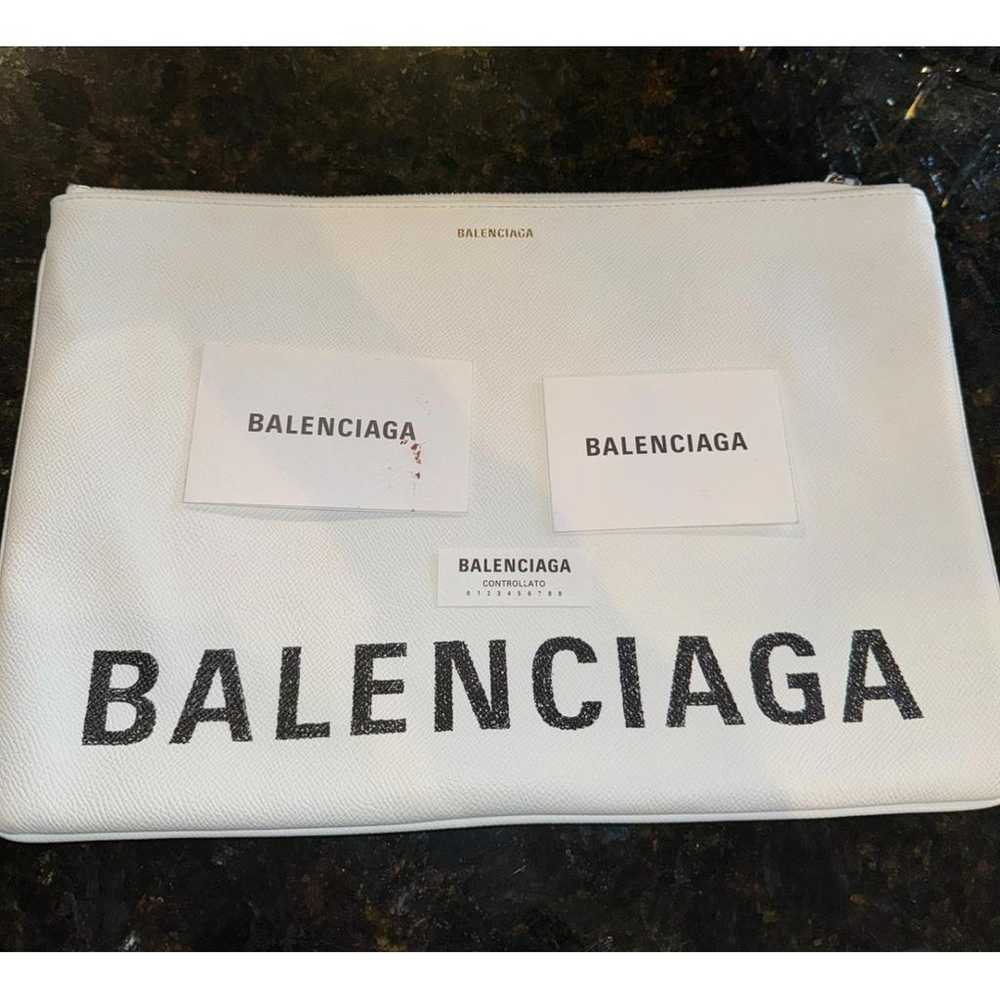 Balenciaga Leather clutch bag - image 4