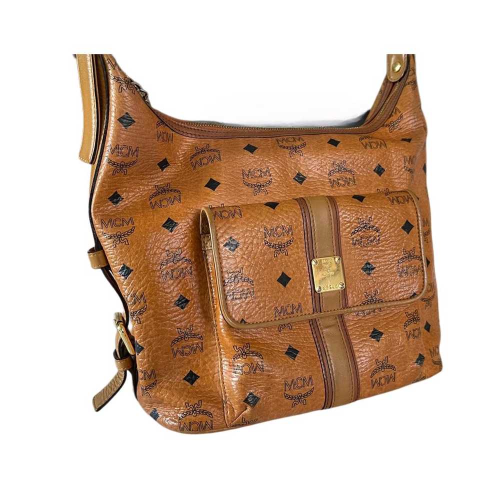 MCM Leather handbag - image 4