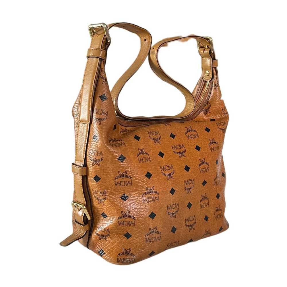 MCM Leather handbag - image 6