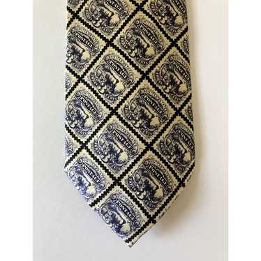 Vintage Museum Artifacts Men's Necktie Tie Silk S… - image 1