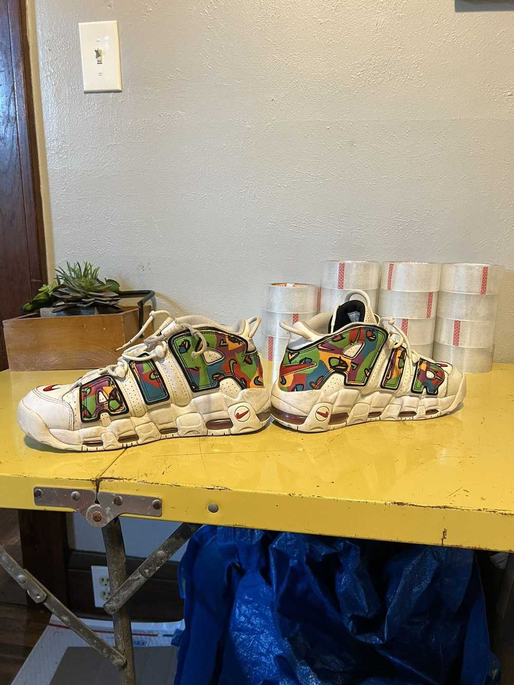 Nike 2021 Nike Air More Uptempo 'Peace, Love, Bas… - image 4