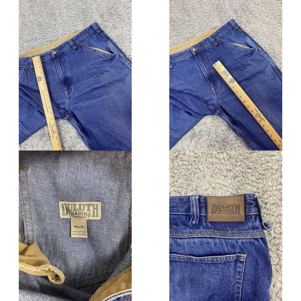 Vintage Duluth Carpenter Jeans Mens 40x32 Relaxed… - image 4