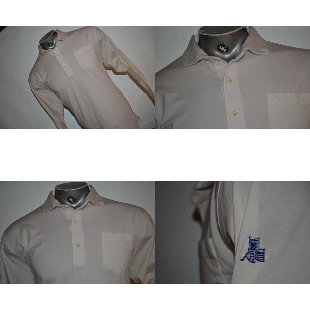 Vintage 38986 Turtleson Golf Polo Shirt Front Poc… - image 4