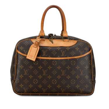 Brown Louis Vuitton Monogram Deauville Handbag