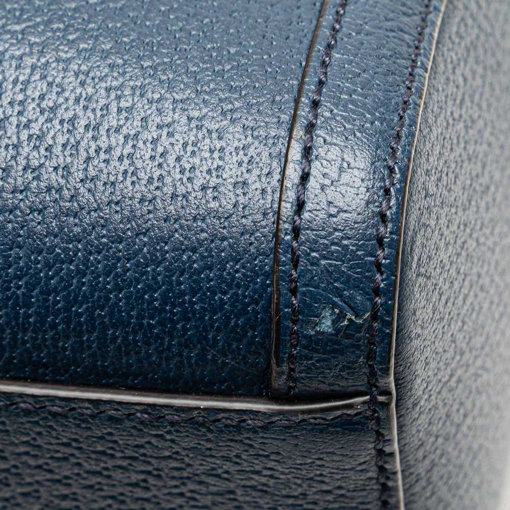 Blue Gucci Medium Leather Ophidia Boston - image 8