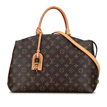 Brown Louis Vuitton Monogram Grand Palais Satchel