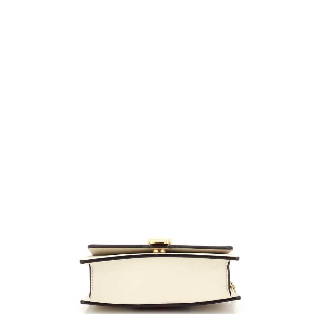 GUCCI Sylvie Chain Shoulder Bag Leather Super Mini - image 4