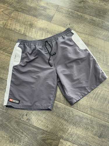 Diesel Swim Trunks Board Shorts Grey (XL)