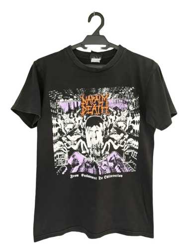 Band Tees × Rock T Shirt × Rock Tees Napalm Death 