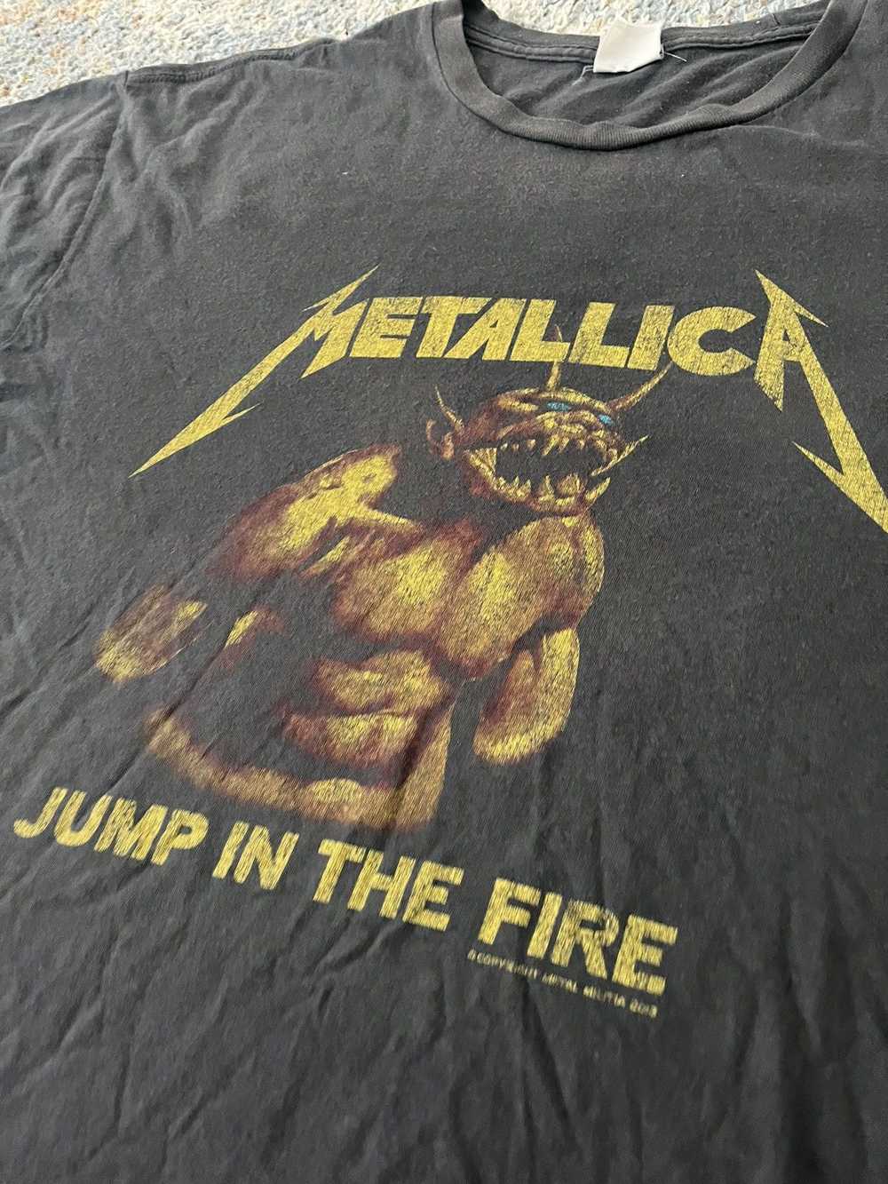 Band Tees × Metallica 2013 Metallica Jump In The … - image 2