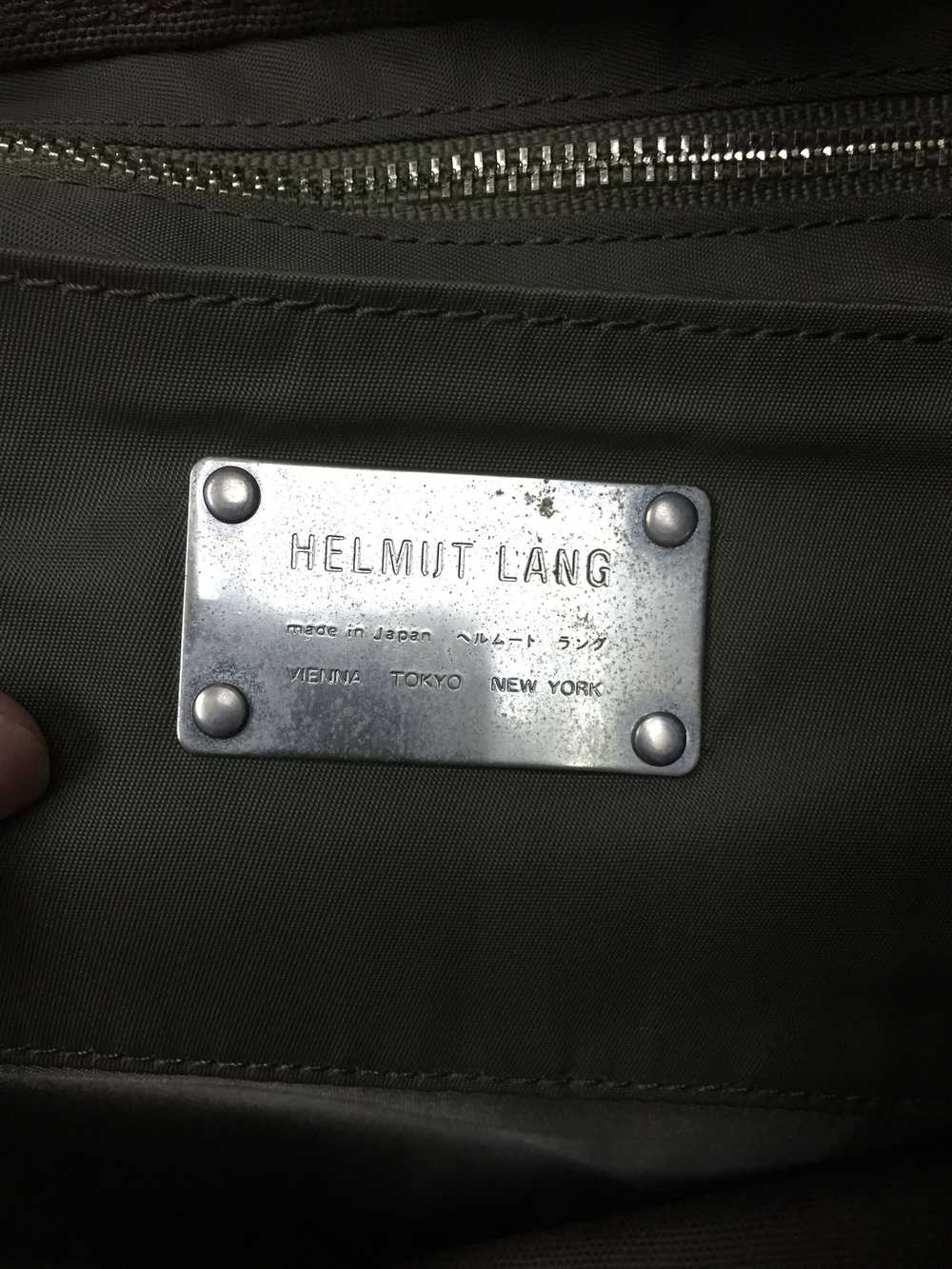 Helmut Lang AW99 HELMUT LANG canvas military long… - image 11