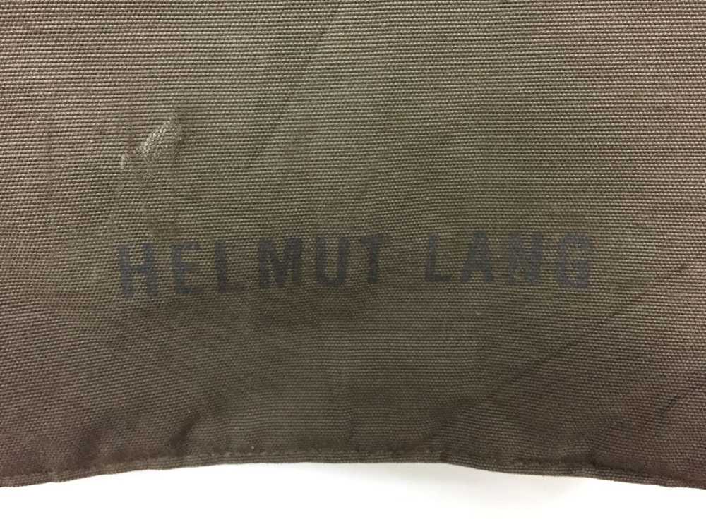 Helmut Lang AW99 HELMUT LANG canvas military long… - image 7