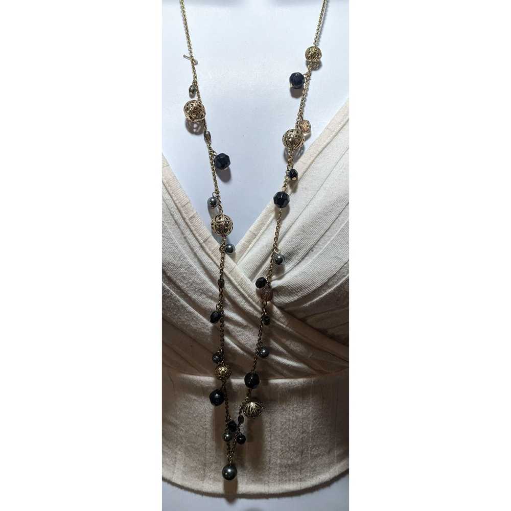 Other Bohemian Beaded Charm Necklace - image 8