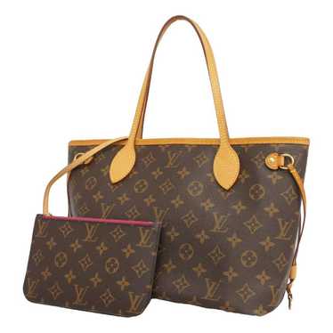 Louis Vuitton Neverfull leather handbag - image 1