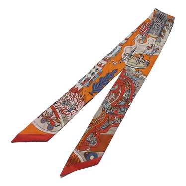 Hermès Twilly 86 silk scarf