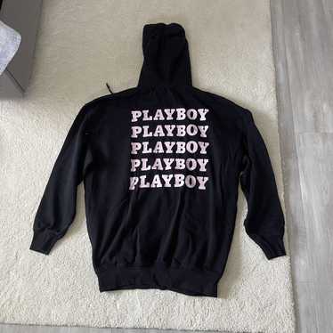 Hot Playboy x Missguided Oversized Hoodie Playboy Racing Graphic Sz 14 up to 3X NWOT