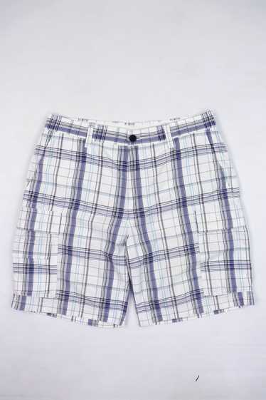 Lacoste × Vintage Lacoste White Plaid Check Cotton