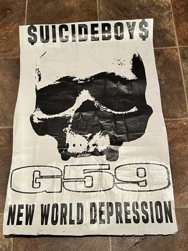 $uicideboy$ poster from their shops 2017 Halloween Show in Colorado G59 FTP Def RARE