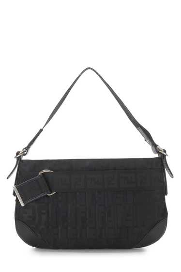 Black Nylon Zucca Shoulder Bag