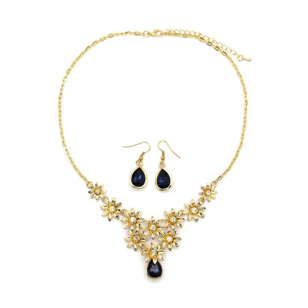 Ocean fashion Yellow gold necklace - image 2
